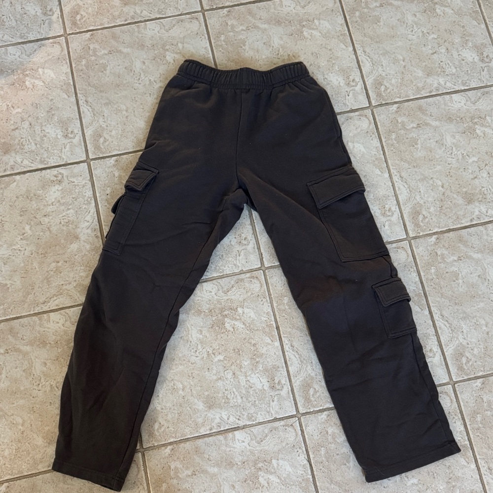 Garage Charcoal Cargo Sweats